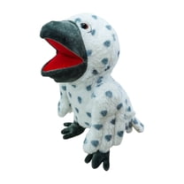 LGHDIWN Parrot Hand Plush Puppet Cute Bird Interactive Storytelling Cute Soft Plush Toy Creativity and Imagination Easter Christmas Birthday Gifts for Toddlers Kids,13.7’’