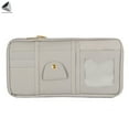 thumbnail image 3 of PULLIMORE PU Leather Car Sun Visor Organizer Pouch Bag Auto Interior Accessories for Pen Receipt Sunglasses Card Storage (Gray), 3 of 8