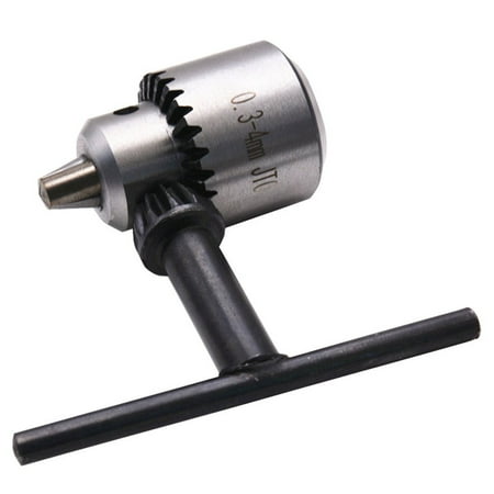 

OUTAD Mini Electric Drill Chuck 0.3-4mm Mount Taper Connector Rod Motor Shaft Chuck For Drill With Adapter Key Wrench Power Tool
