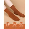 thumbnail image 2 of Women Thin Cotton Socks, Soft Cotton Bootie Socks Women Above Ankle Crew Socks 5-10 Pairs, 2 of 6
