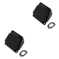 thumbnail image 4 of Wisewang Precision Engineered Muffler Exhaust for Chainsaws MS381 038 380 Optimal Performance Style A 2Set, 4 of 6