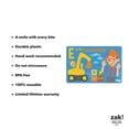 thumbnail image 5 of Zak Designs 11.8" x 17.6" Blippi Reusable Kids Plastic Placemat, Blippi, 5 of 6