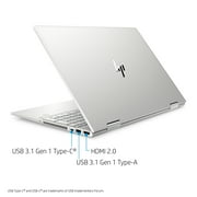 HP Envy 15.6 FHD X360, Intel Core i5-10210U, 8GB SDRAM, 256GB SSD, Natural Silver, Windows 10, 15-dr1070wm
