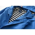 thumbnail image 3 of Hiheart Boys Girls Water Resistance Hooded Jackets Cotton Lined Rain Jackets Blue 4-5 yrs, 3 of 7