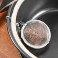 thumbnail image 5 of 2pcs Stainless Steel Mesh Tea Ball Tea Infuser Strainers Steel Tea Ball Mesh Tea Infuser with Extended Chain Hook for Brew Loose Leaf Tea and Spices & Seasonings 2 PCS, 5 of 5