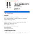 thumbnail image 2 of Front Strut and Coil Spring Assembly Kit - Set of 2 - Compatible with 2013 - 2014 Subaru Outback, 2 of 2
