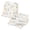 White, variant on Bixock Summer Toddler 2 Piece Outfits Rayon Print Short Sleeve Shirts Shorts Set Loungewear Outfits for Kids Boys Girls 1-12Y