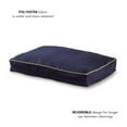 thumbnail image 3 of Happy Hounds Casey Indoor/Outdoor Pillow Style Dog Bed, Navy, Large (48 x 36 in.), 3 of 9