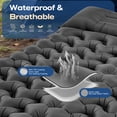 thumbnail image 7 of COTINSE Ultralight Double Camping Sleeping Pad with Built-in Foot Pump, 2 Person, Gray, 7 of 7