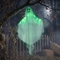 thumbnail image 6 of WDOBM Vintage Halloween Decor, Halloween Home Decor, Glowing Green Ghost Outdoor Yard Decor, Halloween Ghost, Light Up Halloween Decor for Spooky Holiday Gift, 6 of 7