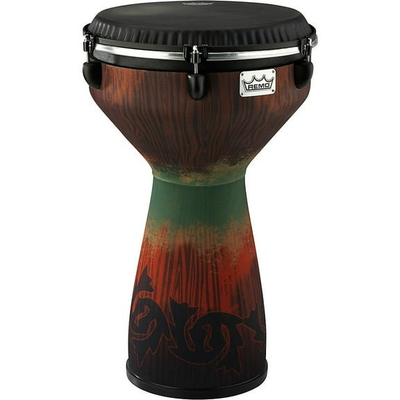 Remo Flareout Djembe Drum 13 in. Savannah Red