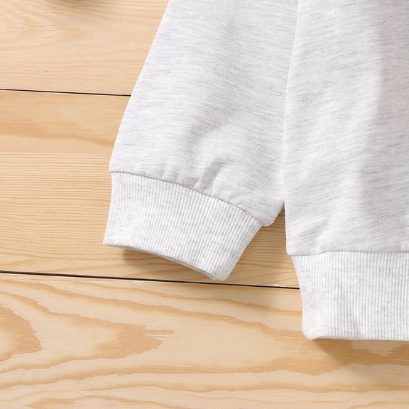 Vedolay Boys Fall Tops Boys Top Long Sleeve Casual Lightweight Pullover Loose Solid Sweatshirt,Gray 18-24 Months