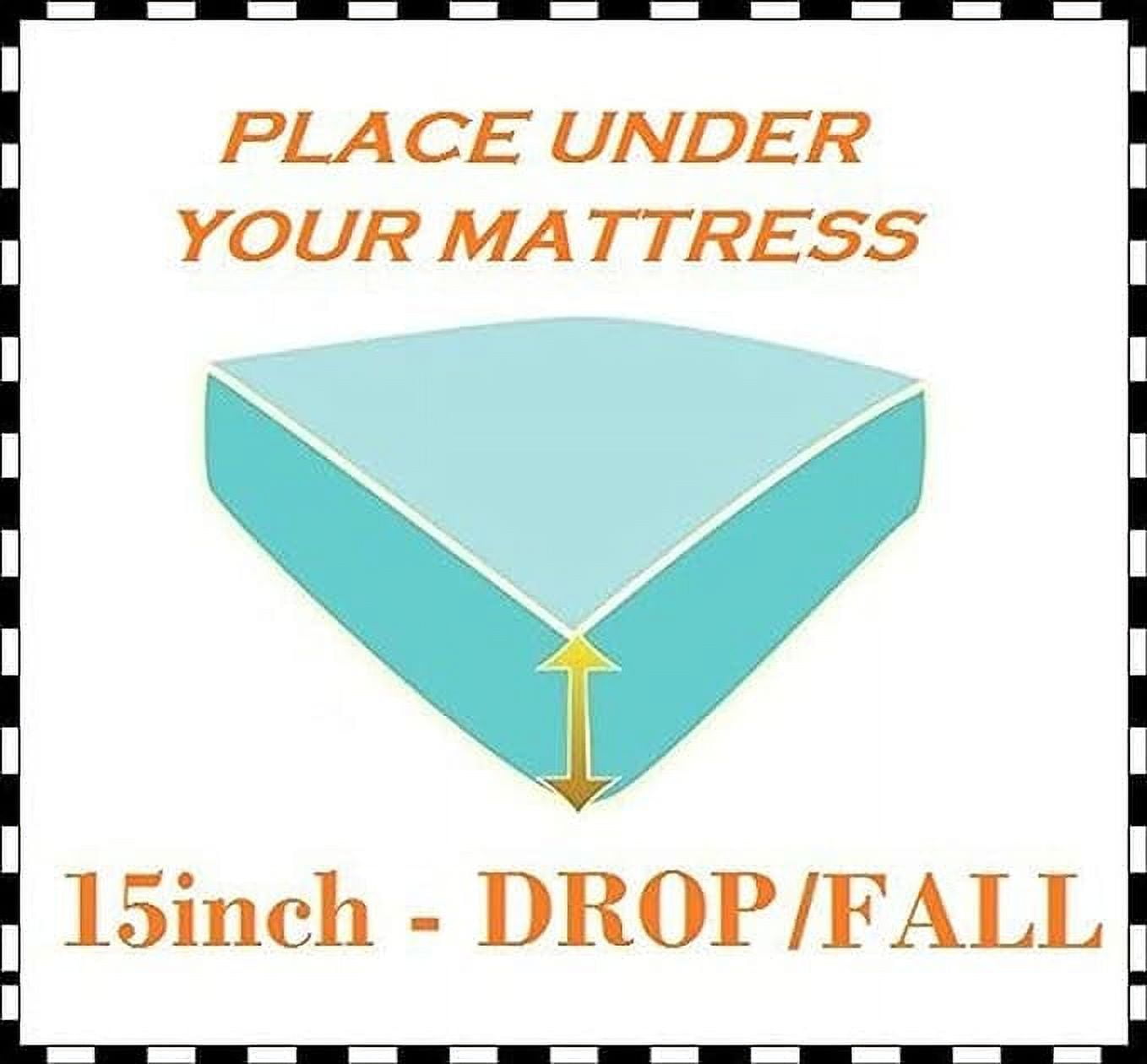Elegant Comfort 1500 Series Microfiber Multi-Ruffle Bed Skirt, Wrinkle and Fade Resistant, 15-Inch Drop, California King, White