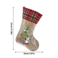 thumbnail image 3 of Christmas Pearl Art Kit Christmas Stockings Diamond Art DIY Kit Stockings Gift Bags Cute Diamond Painting Crafts for Adults Holiday Wall Decor Handmade Gift for Halloween Craft Lovers,E, 3 of 8