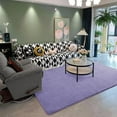thumbnail image 5 of TWINNIS Soft Area Rug Modren Rugs for Living Room Memory-Foam Carpets,Softness Rugs for Bedroom,Lavender Purple,6'x9', 5 of 6