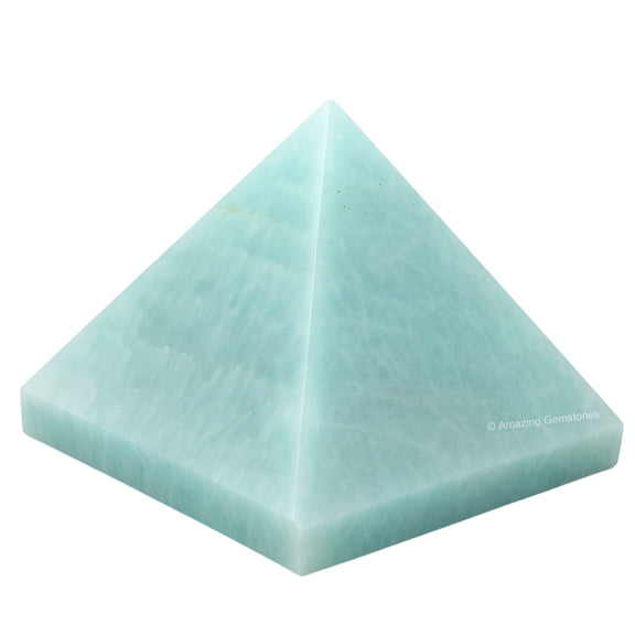 Amazonite Crystal Pyramid 2" Inch