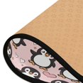 thumbnail image 4 of Dailycode Hallway Runner Rug 2x6 Non Slip Absorbent Soft Floor Mat for Home Kitchen Bedroom Entrance Cute Penguins and Heart, 4 of 7