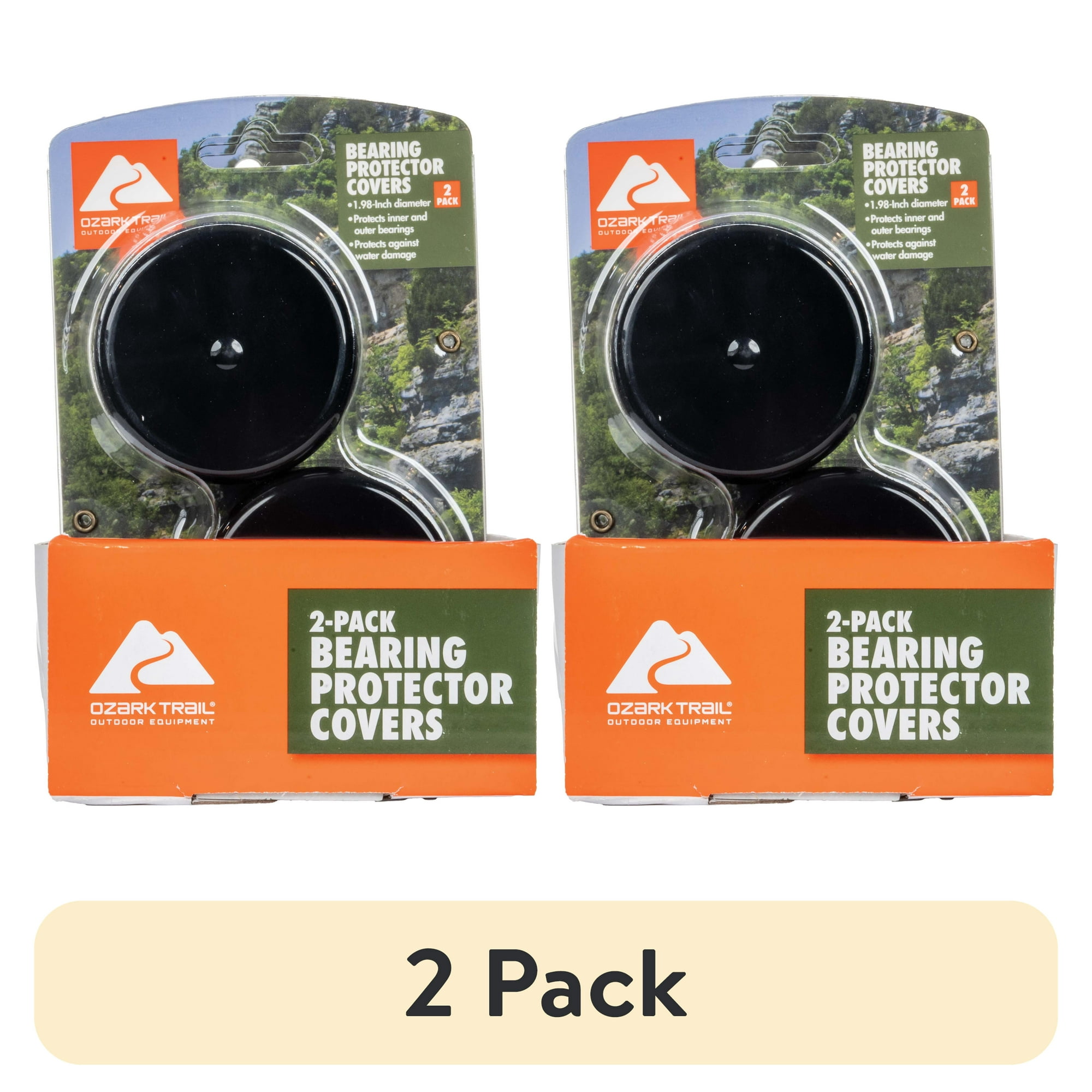 (2 pack) Ozark Trail Boat Trailer Bearing Covers, 1.98 in, 2 Pack