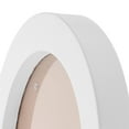 thumbnail image 6 of YUNLIGHTS White Wooden Round Hanging Photo Frame, Decorative Circle Picture Frame for Home Wall Decor, 6 of 8