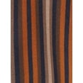 thumbnail image 5 of Agnes Orinda Women's Plus Size Boho Color Block Stripe Long Sleeves Elastic Cuff Shirt 4X Orange, 5 of 5
