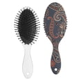 thumbnail image 2 of Decorative French Country Hair Styling Brush - Gentle on Scalp, Smooths & Shines, Perfect for Medium to Long Hair, 2 of 5