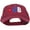 Wine, variant on Cuba CUB Flag Embroidered Low Profile Cap - Putty OSFM