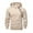 A-Khaki, variant on Mens Hoodie Zip up Tactical Sweatshirt Men's Combat Solid Pullover Sweater Elastic Utility Training Running Thermal Round Collar Lightweight Work Hooded Top Loose Casual Streetwear