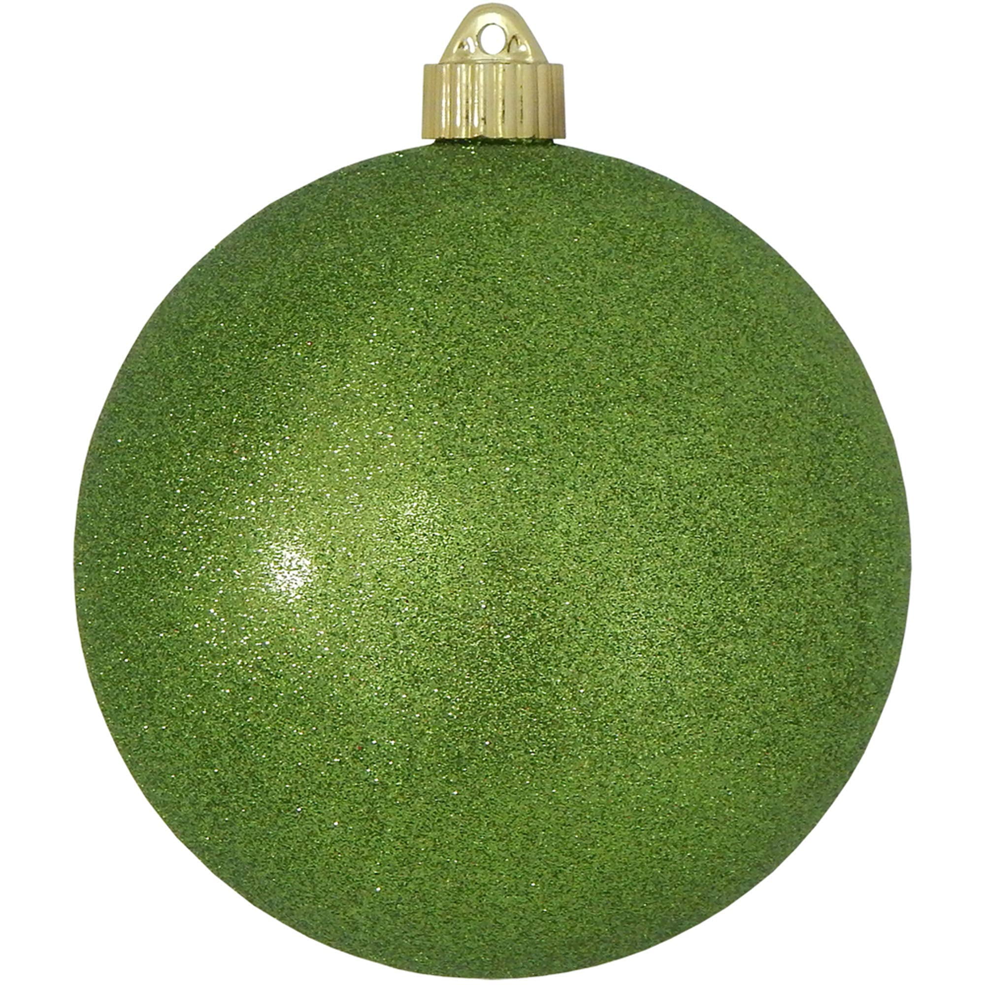 Fir green glitter clay beads 4-8 mm, Bag of 200 ml, 100g approximately, for  a natural Christmas decoration