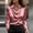 Pink, variant on Yellow Women's Tops Satin Dressy Casual Cowl Neck Blouses Long Sleeve Collar Elegant Work Women T Shirt,XS