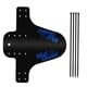 thumbnail image 3 of sweethay Guardabarros de bicicleta Premium Guardabarros de carbono resistente al desgaste/Guardabarros de bicicleta trasera Engranajes de protección Ciclismo Azul sweethay CZ13133-07B, 3 of 6