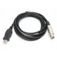 thumbnail image 4 of Converter Cable, Connector Cords Adapter USB Male To XLR Female  For Microphones Recording, 4 of 8