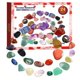thumbnail image 1 of Calendario de Adviento de mineral de Navidad, cuenta regresiva con rocas, decoración navideña, regalo de vacaciones de Año Nuevo, 24 días, 2023, 1 of 4