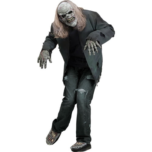 Instant Zombie Men's Halloween Fancy-Dress Costume for Adult, One Size