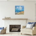 thumbnail image 2 of Stupell Industries Abstract Beach Painting Nature Painting Gallery Wrapped Canvas Print Wall Art, 24 x 24, 2 of 7