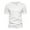 White, variant on Awdenio Mens T-shirt Button Casual Solid Fashion Pullover Round Neck Short Sleeve T Shirt Blouse Versatile Regular Fit,Size M-3XL