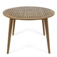 thumbnail image 2 of 48.52"x48.52" Wood Patio Table, Finish, Elegant And Functional For Backyard Dining 48.52" Square, Fashionable, 2 of 5
