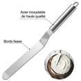 thumbnail image 5 of JUNWELL Offset Spatulas Cake Icing Knife 6 8 10 Inch Angled Cake Frosting Decorating Spatula Set of 3, 5 of 7