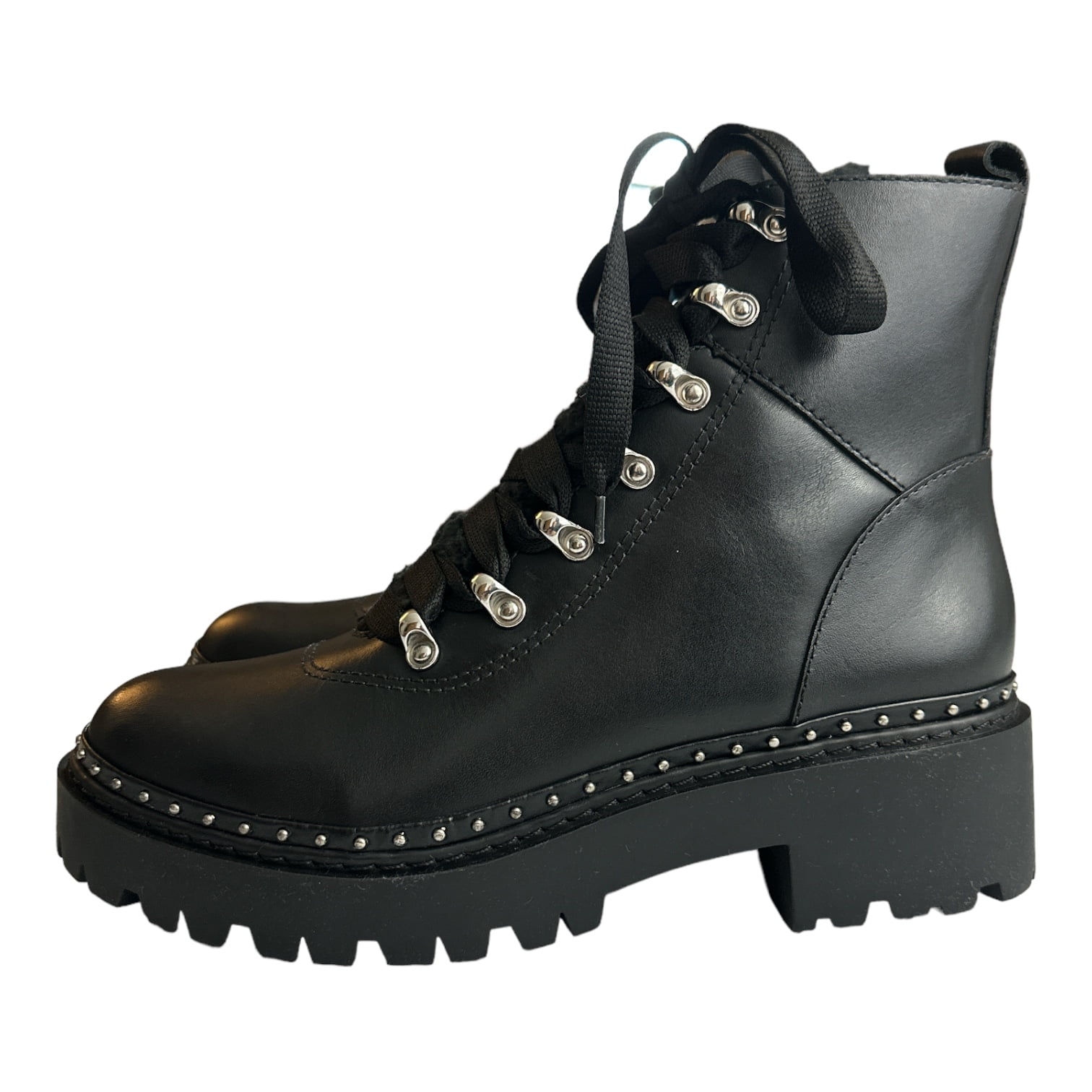 Steve Madden Women's Suede Chunky Heel Lace Up Boot with Steve Madden Women's Suede Chunky Heel Lace Up Boot with