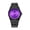 Black shell, purple surface, variant on New men's watch, fashionable business luminous waterproof steel band quartz watch, men's wristwatch, business trendy watch for men