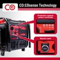 thumbnail image 3 of PowerSmart 7000 W RV Ready Electric Start Portable Open Frame Inverter Generator with Quiet Technology and CO Shield, 3 of 8