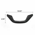 thumbnail image 1 of 10Pcs Black Auto Car Carbon Fiber Style Steering Wheel Frame Protector Cover Trim for ACCORD 2018 2019, 1 of 7