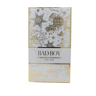 Carolina Herrera Bad Boy Gold Fantasy Men's EDT Perfume Spray, 3.4