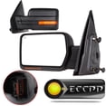 thumbnail image 3 of ECCPP Towing Mirrors fit for 2007 2008 2009 2010 2011 2012 2013 2014 for F-150 with Turn Signal Light Power Heated Pair Black Housing Mirrors, 3 of 5