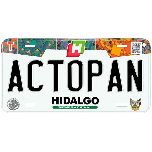 Actopan Hidalgo Mexico Novelty Car License Plate