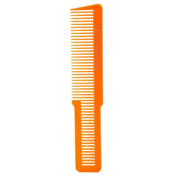 Professional Salon Hair Clipper Cut Comb Barber Hairdresser Comb For Hair Trimming (Orangew)