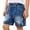 j-Blue89, variant on LIIPEE Boys Shorts Casual Summer Lightweight Solid Color Loose Fit Knee Length Ripped Hole Distressed Denim Shorts Kids Outdoor Comfortable Breathable Cute Daily Shorts,6-7 Years