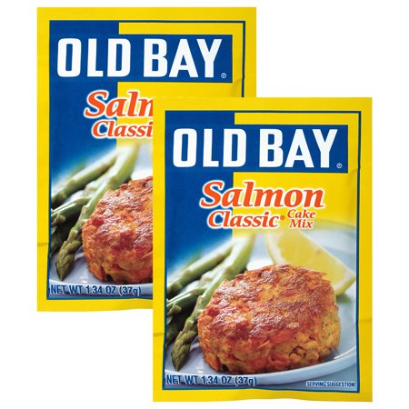 (3 pack) (3 Pack) OLD BAY Classic Salmon Cake Mix, 1.34 oz