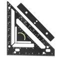thumbnail image 1 of KAKOWELY rafter square 1 Set of Rafter Square Woodworking Measure Tool Precise Measuring Triangular Shaped Center Finder4.33"X2.95"X0.12", 1 of 4