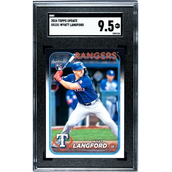 2024 Topps Update #US151 Wyatt Langford SGC 9.5