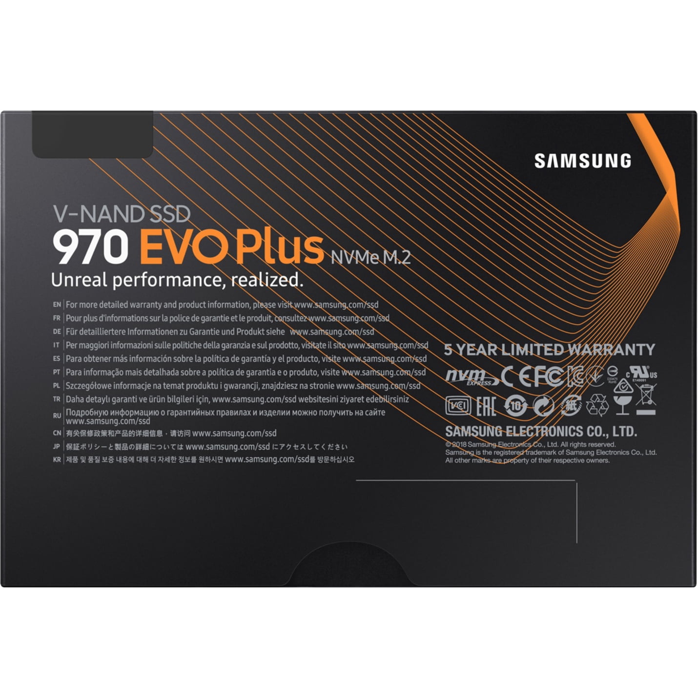 Samsung, Solid State Drive, 970 EVO Plus 2TB, M.2 2280 PCI Express